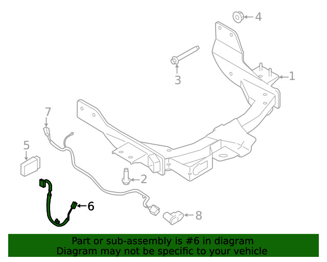 Genuine Ford Connector Wire LK4Z13A576A