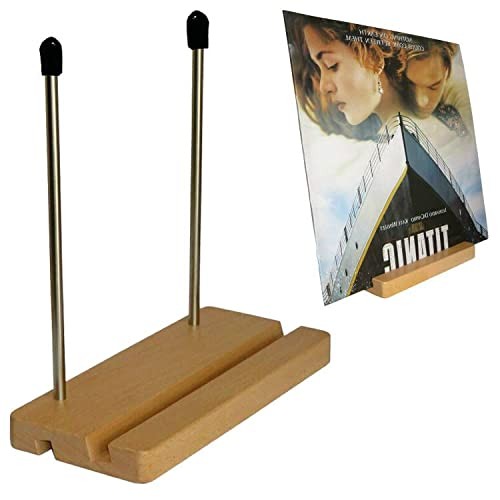 Vinyl Record Storage Holder Album Display Stand Record Organizer Fits 7Â And...