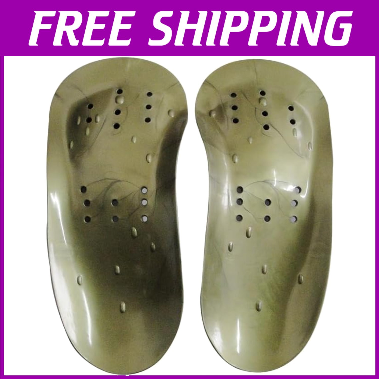 Heavy Duty Arch Support Insoles for 240+ lbs=