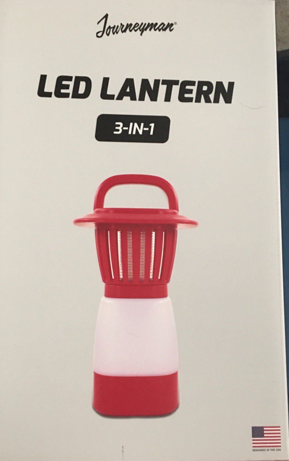 Journeyman 3-in-1 Rechargeable LED Lantern/Mosquito Zapper/Emergency Charger