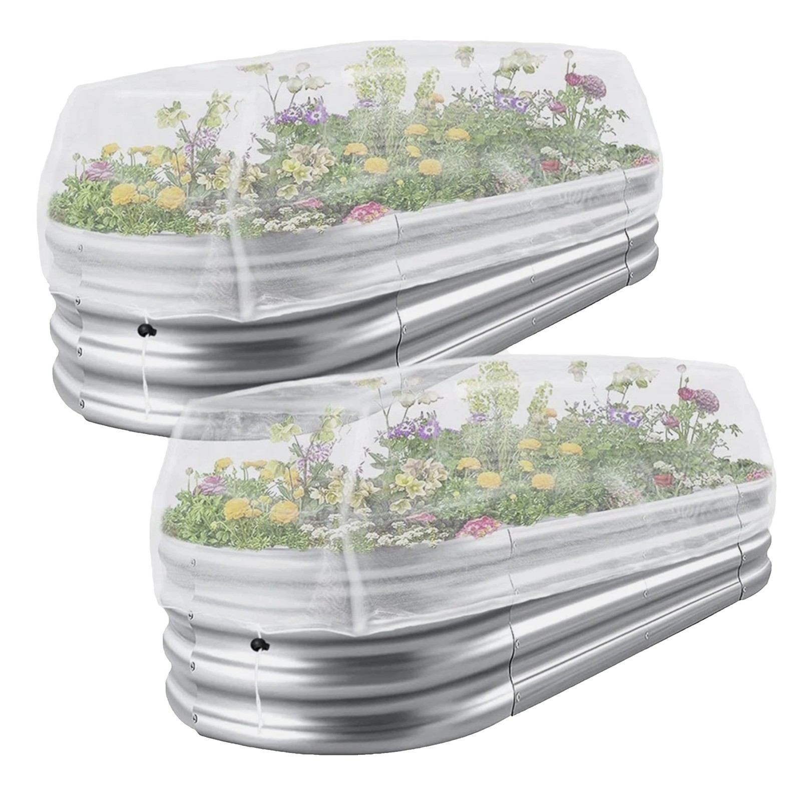Drip Depot Raised Bed Insect Cover with Draw String