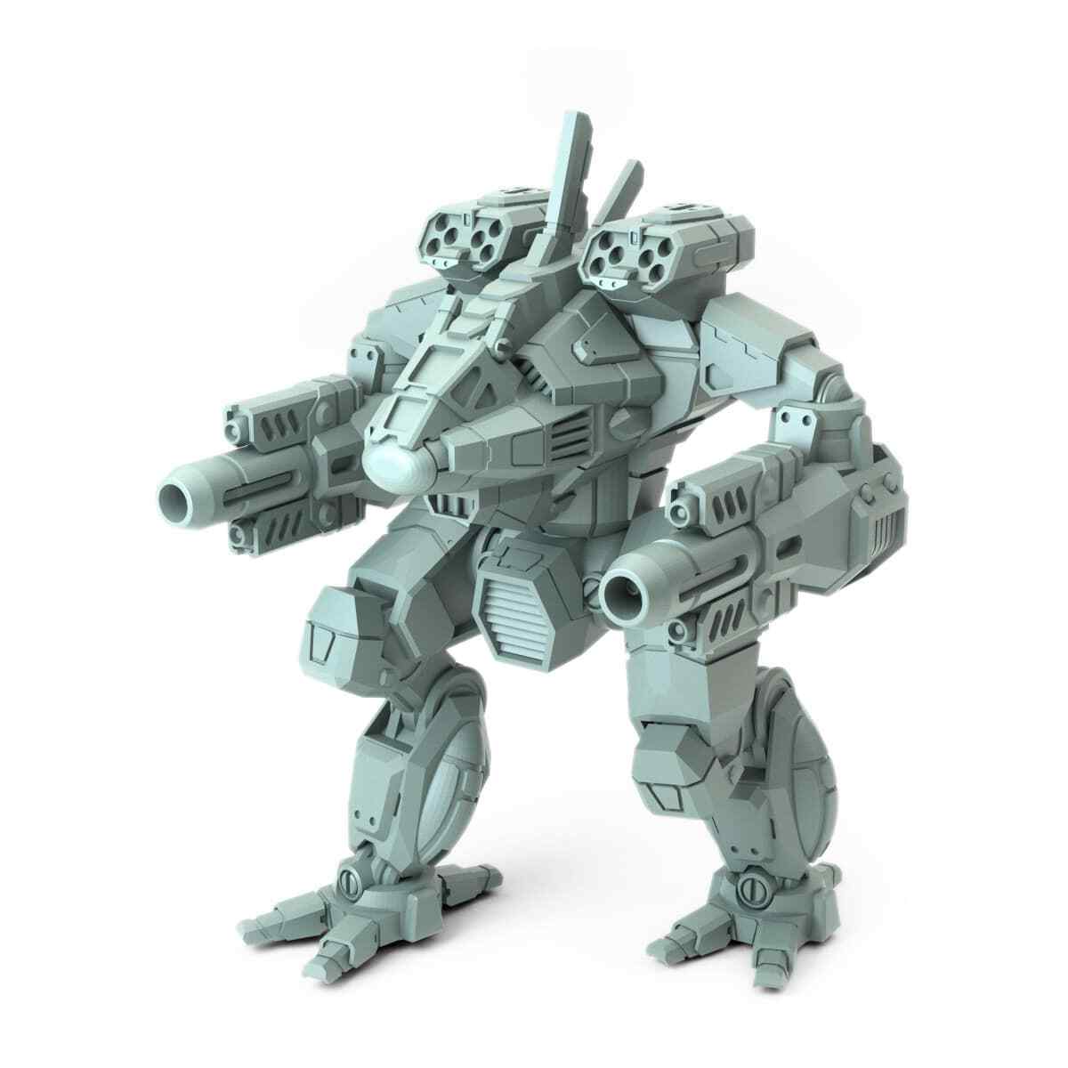 Alpha Wolf Miniature Compatible with Battletech MWO