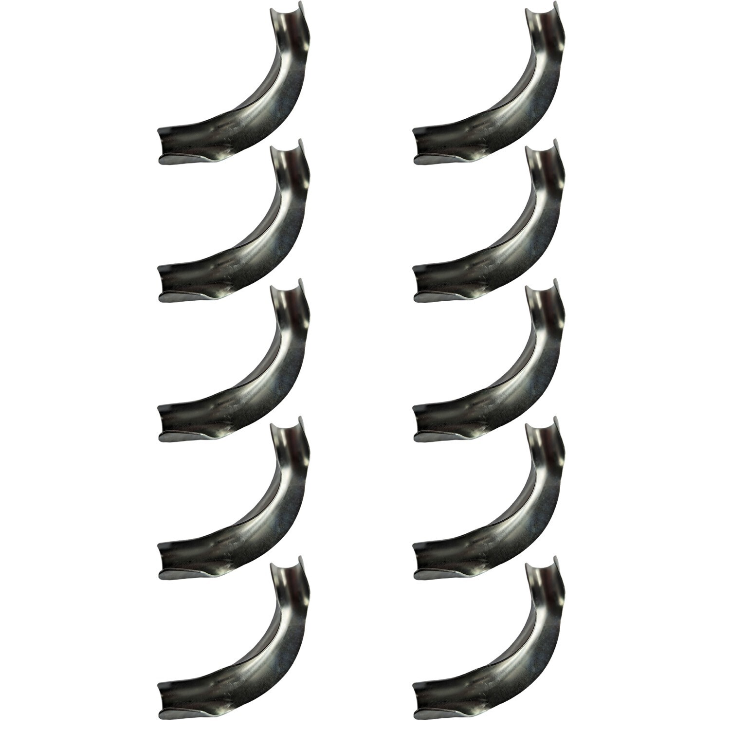 100 Pack XFITTING 3/8" - 1/2" Pex B Tubing Bend Support Metal