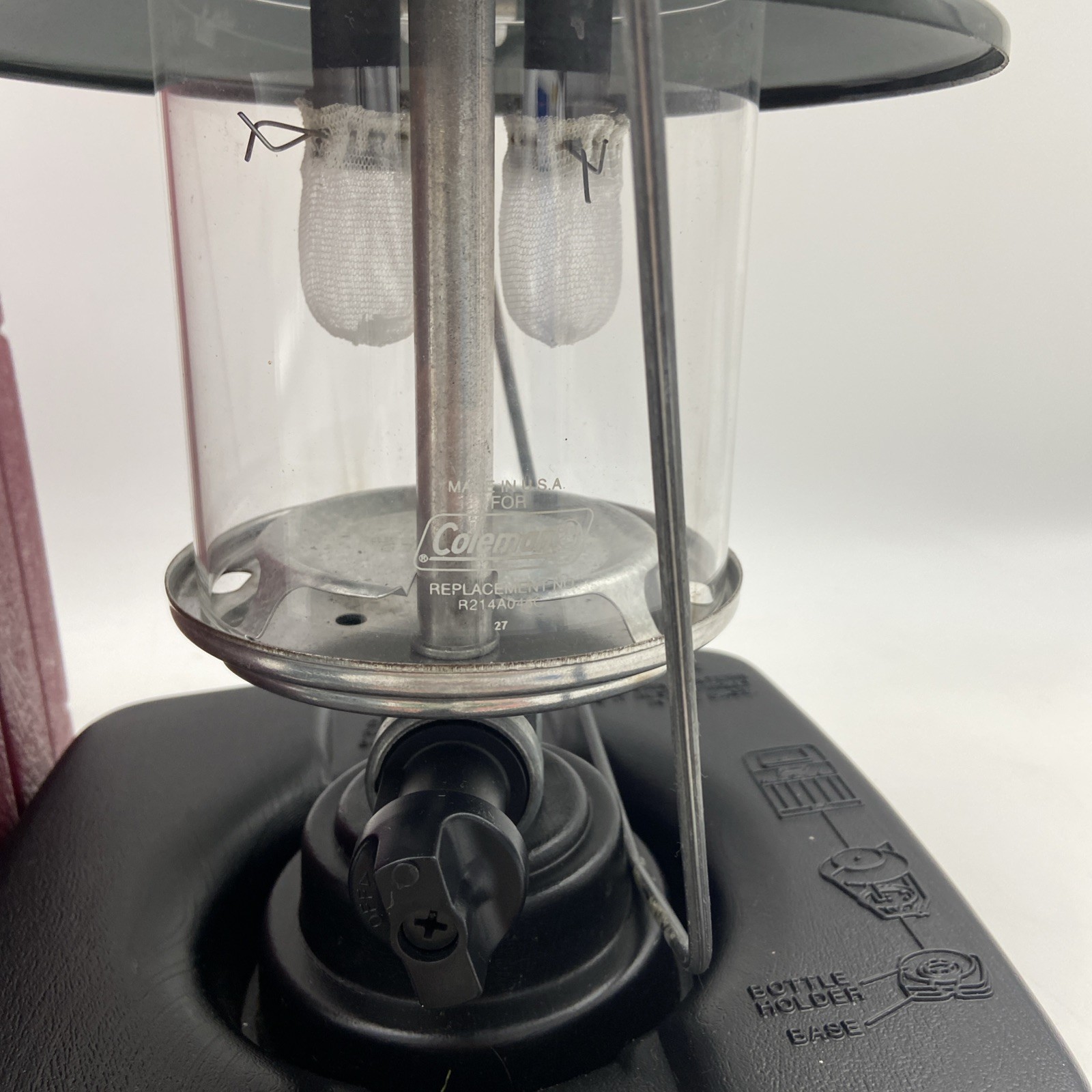 Coleman Propane Camping Lantern w/ Carrying Case, Used