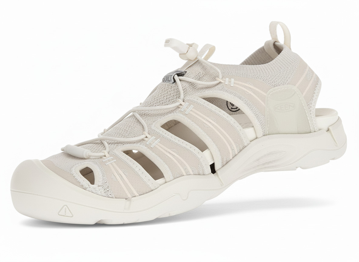 Keen EVOFIT ONE Triple White Men’s Size 11.5 Lightweight Athletic Outdoor Shoes