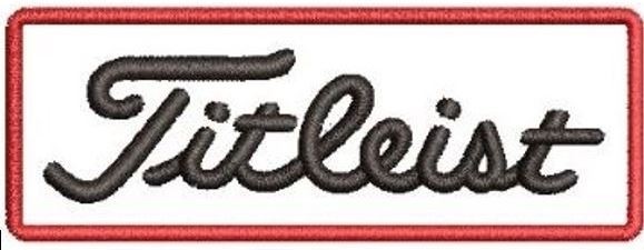 Golf Patch Embroidered Iron-on 3” x 1"
