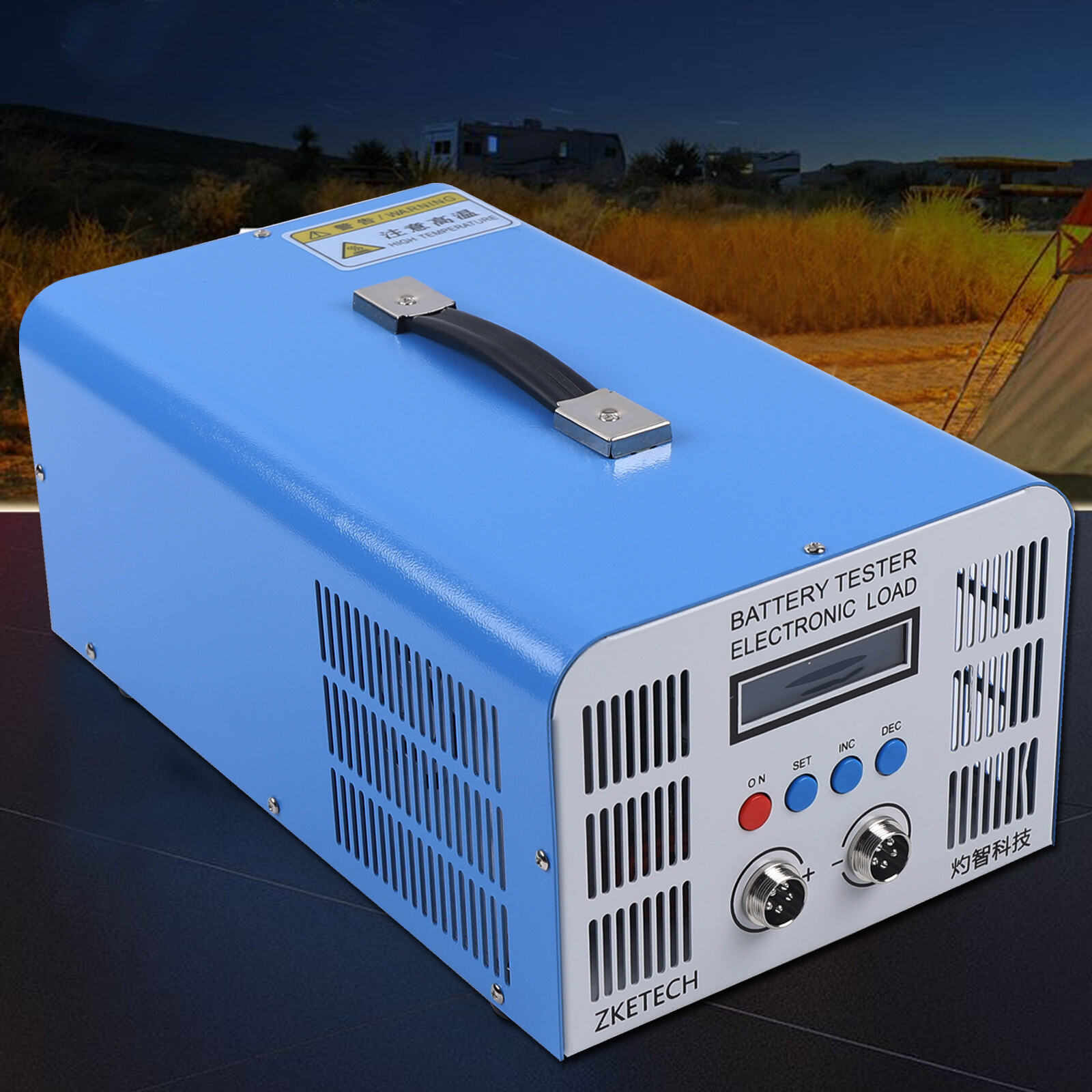 EBC-A40L 5V 200W High Current Lithium Battery Capacity Tester 40A Manual 110V