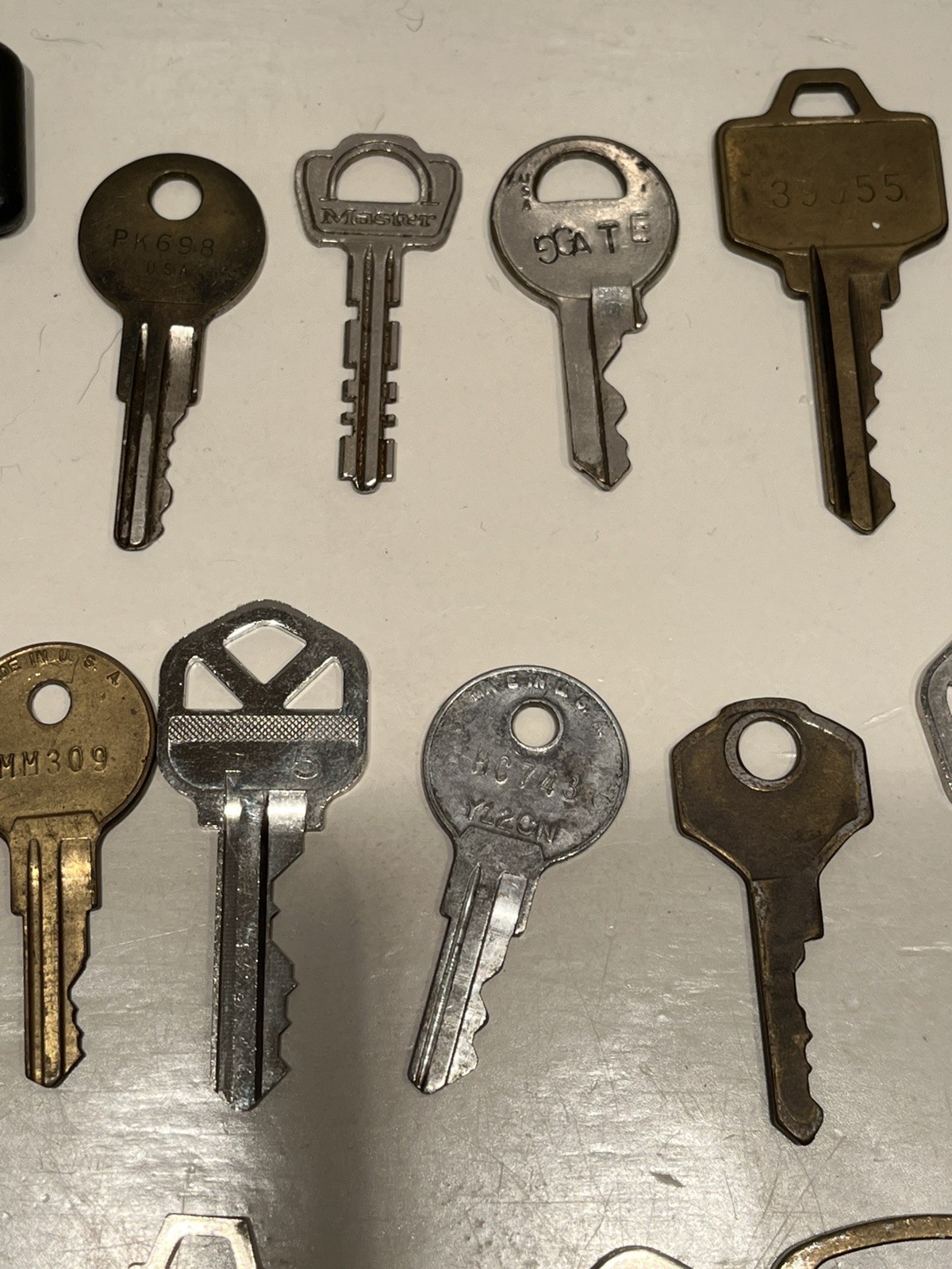 20 Key Collection Metal All marked & different YAMAHA, WRIGHT, HUDSON & More