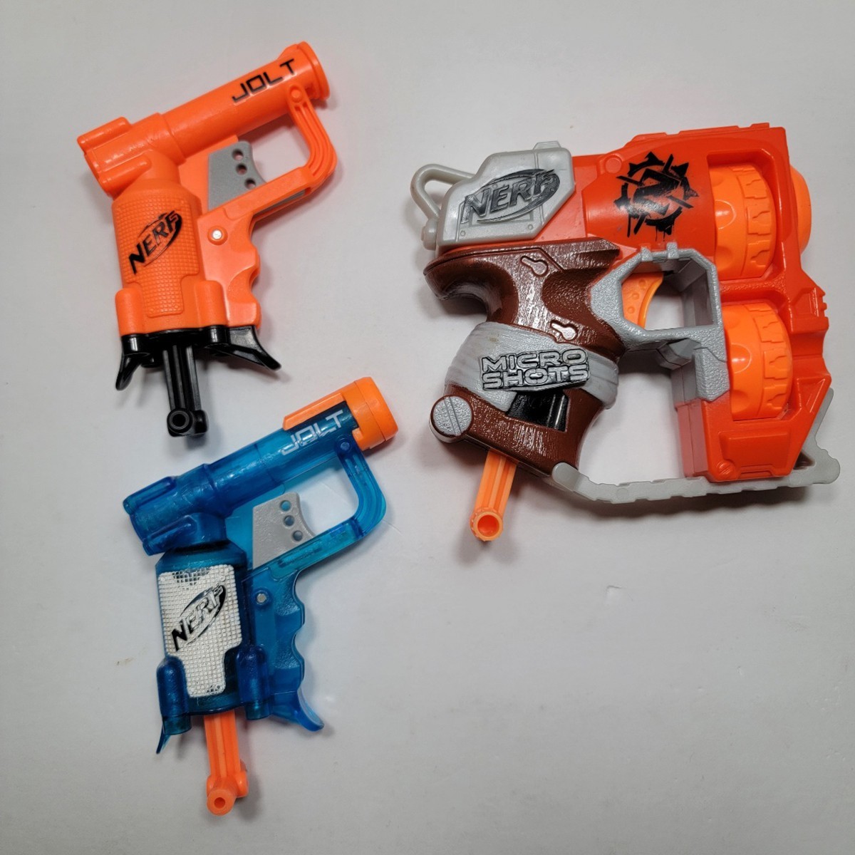 Nerf MicroShots Zombie Strike Basters Set of 3