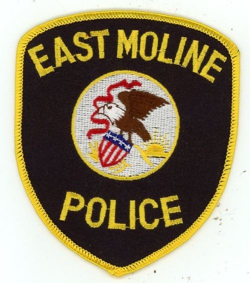 ILLINOIS IL EAST MOLINE POLICE NICE SHOULDER PATCH SHERIFF