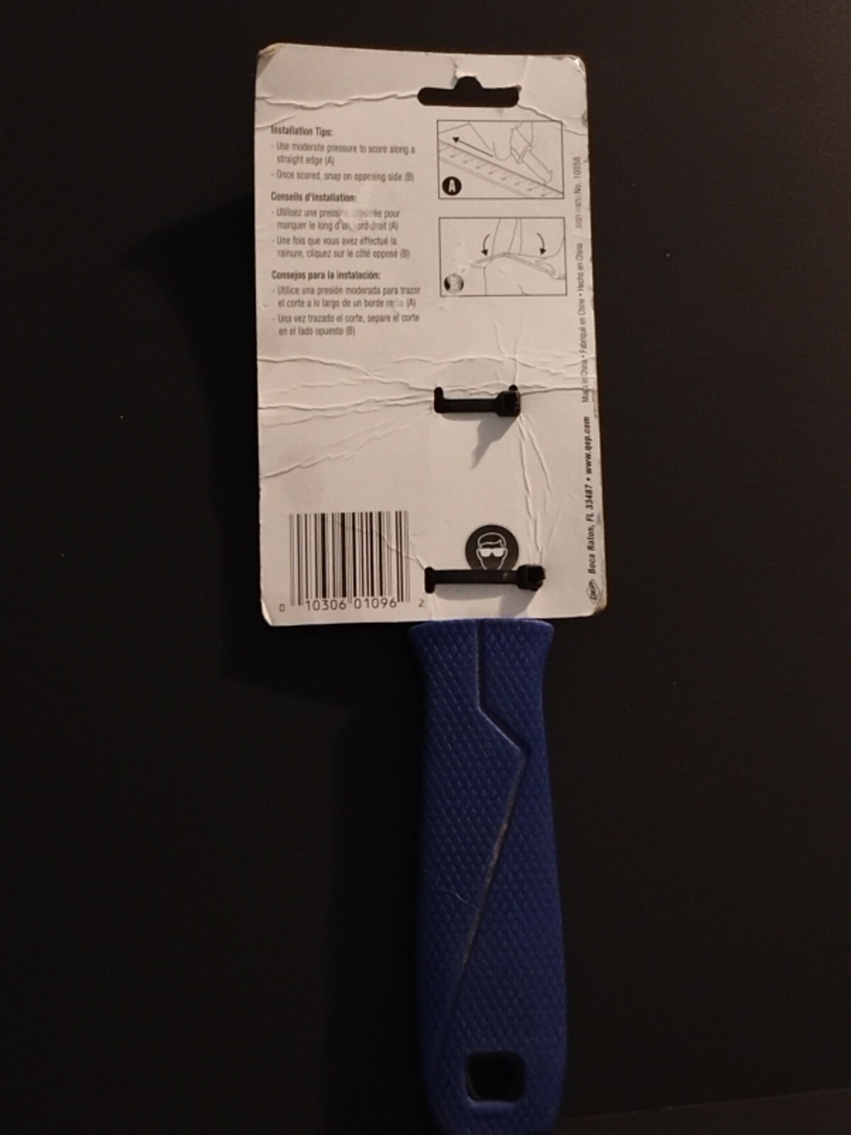QEP BackerBoard Scoring Knife with Carbide Tip