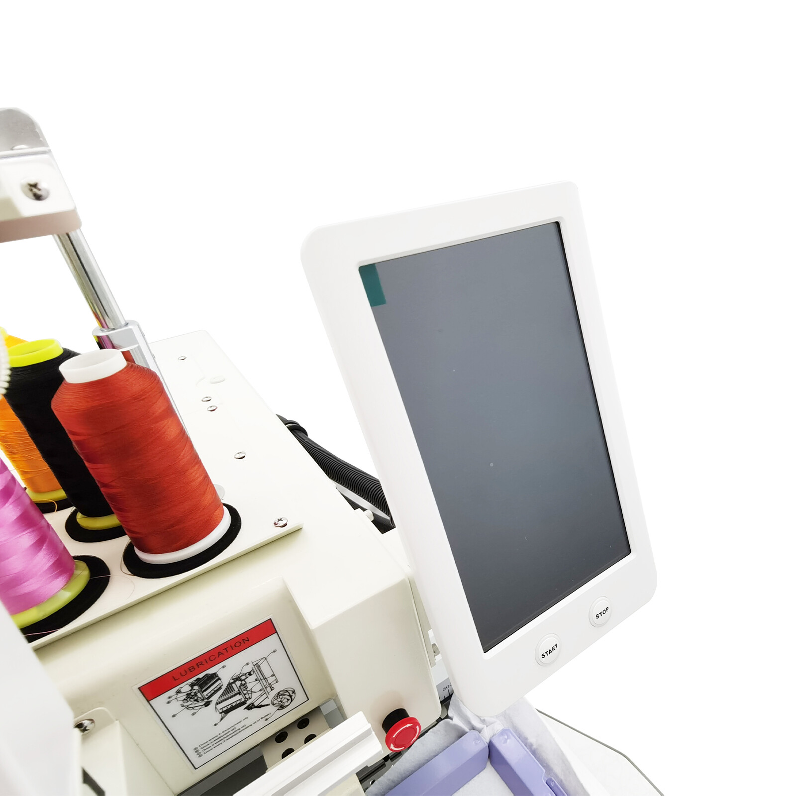 Automatic Commercial DIY Personalized Embroidery Machine Single Head 15 Needles