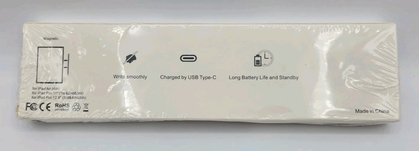 Charged By USB Type-C Black Universal Stylus Pen for iOS/Android/Window