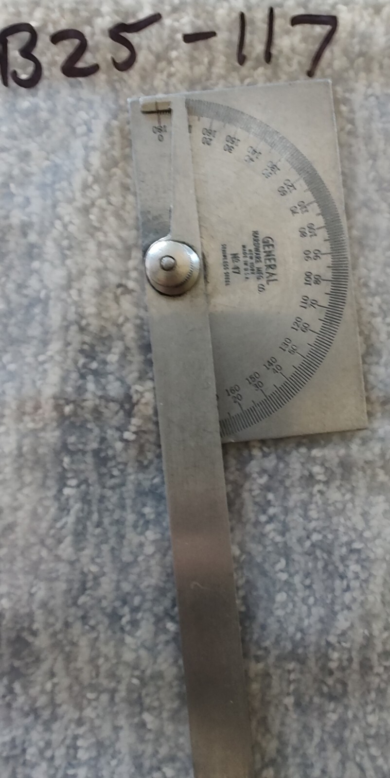 🔨GENERAL NO 17 PROTRACTOR