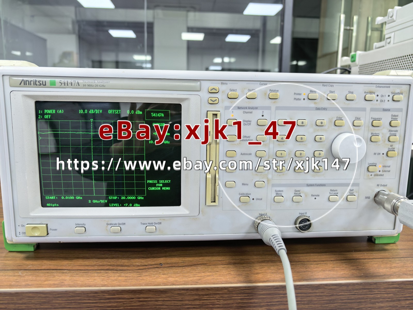 Anritsu 54147A Anritsu 54147A 10 MHz to 20 GHz Scalar Network Analyzer