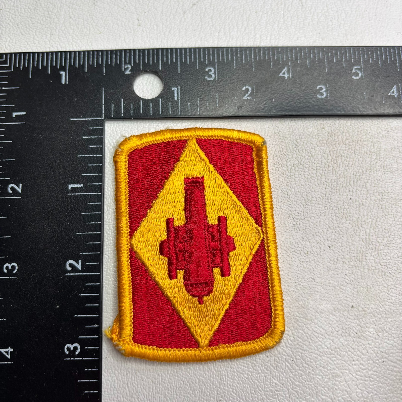 US ARMY Color 75TH FIELD ARTILLERY BRIGADE Embroidered Military Patch 62NB