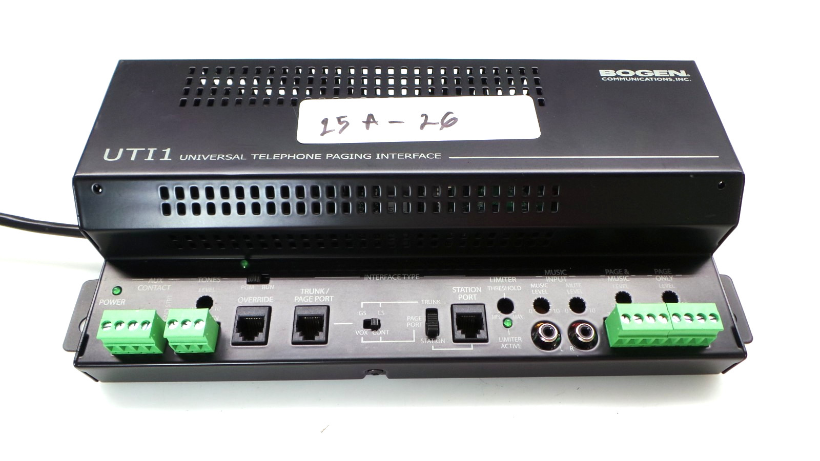 Bogen Communications UT11 Universal Telephone Paging System Controller-Tested