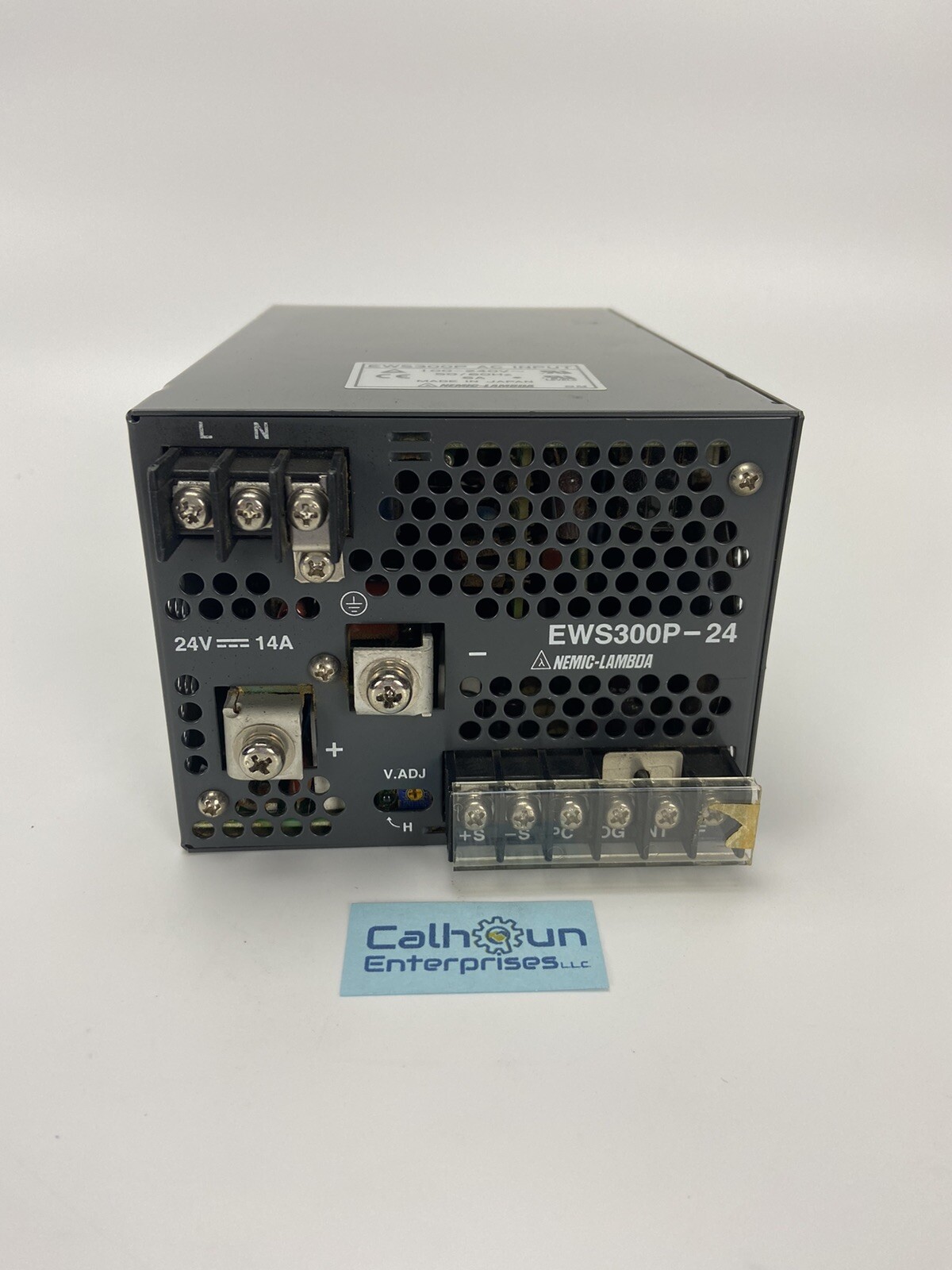 Nemic-Lambda EWS-300P-24 Power Supply AC Input 100-240V 50/60Hz 6A *WARRANTY*