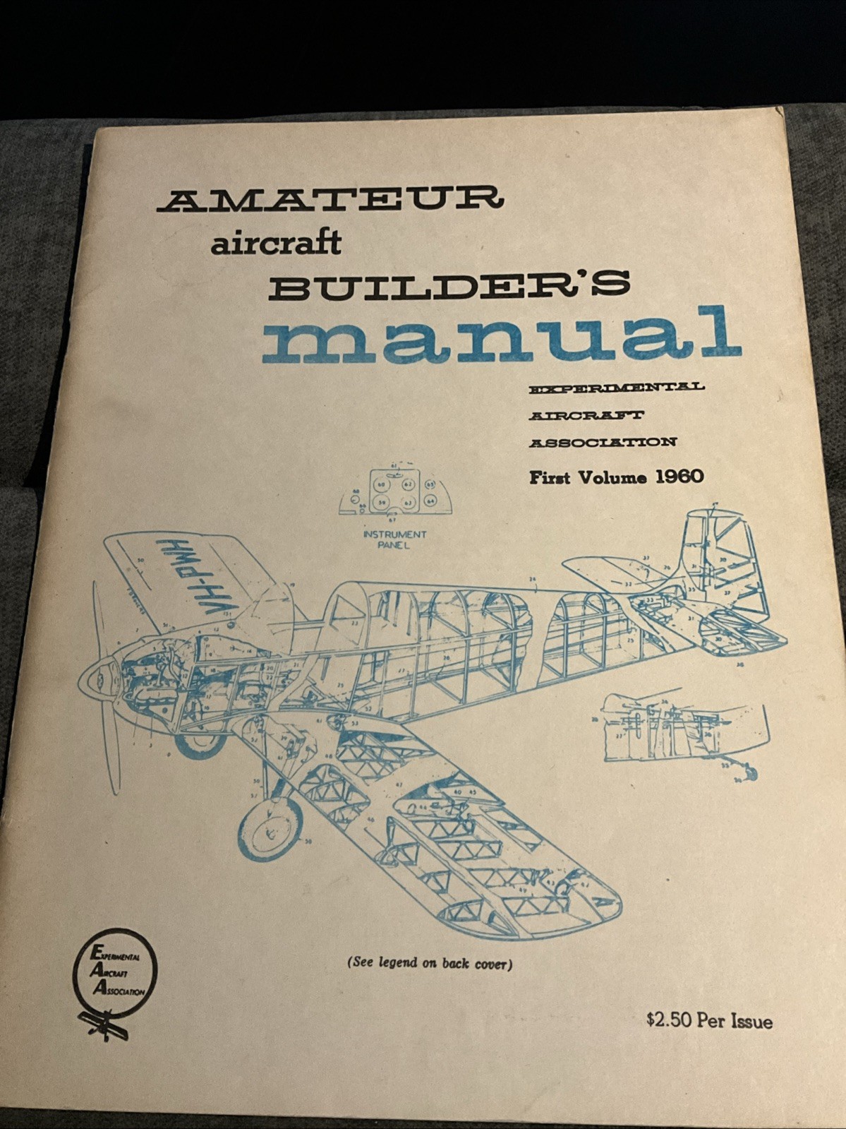 Vtg Amateur Aircraft Builders Manual 1960 1st Volume Experimental Aircraft Assoc