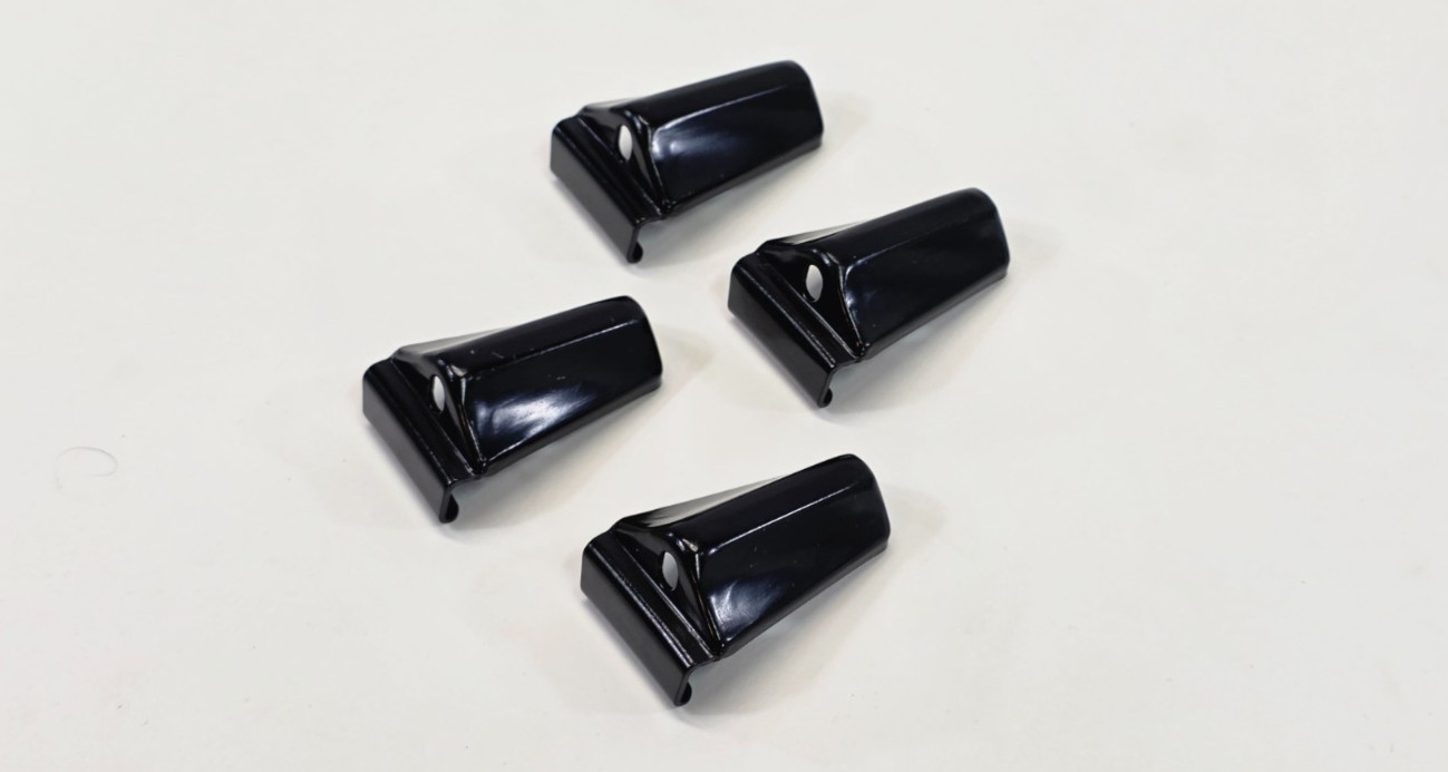 Premier Bass Drum Claws 7372/25 Cabria Bass Claw Hooks  -Black (4 pcs)