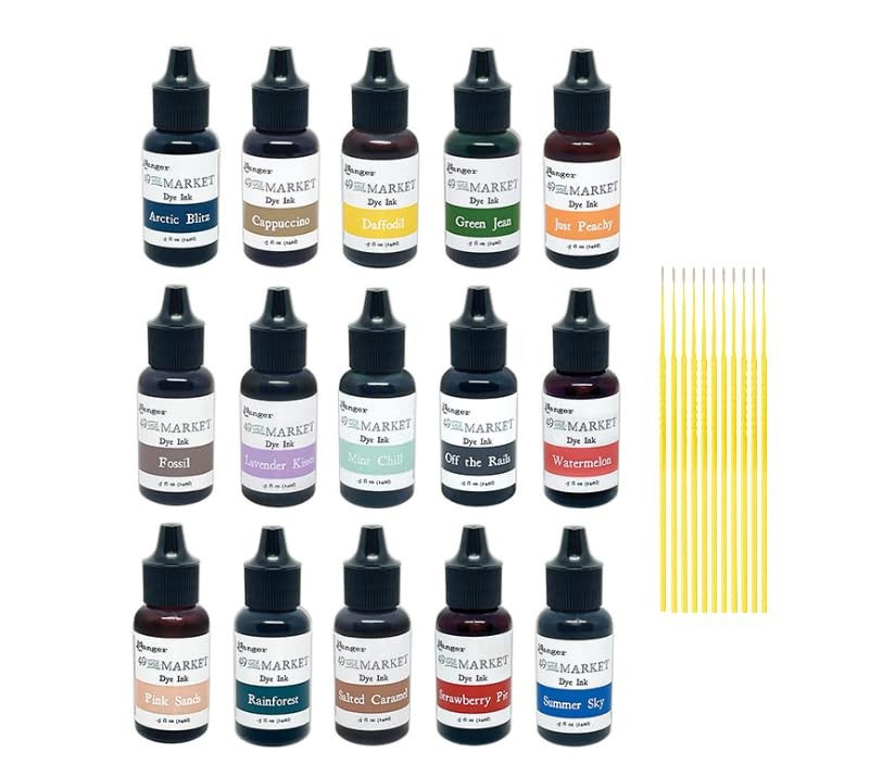49 and Market Dye Bundles - 15 Ranger 49 and Market Highly pigmented blendable