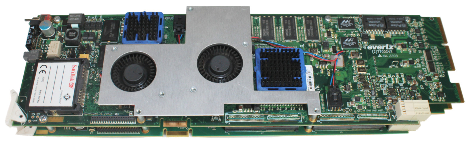 Evertz 7867VIPA16-DUO-HS-DIN HD/SDI/SD Multi Image Display Processor Multiviewer