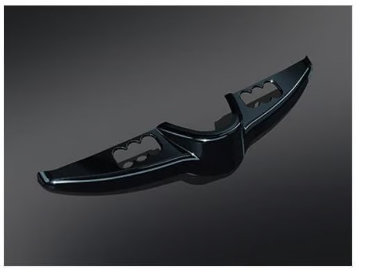 Kuryakyn Switch Panel Accent - Gloss Black Motorcycle Street Bike 7278 kur7278