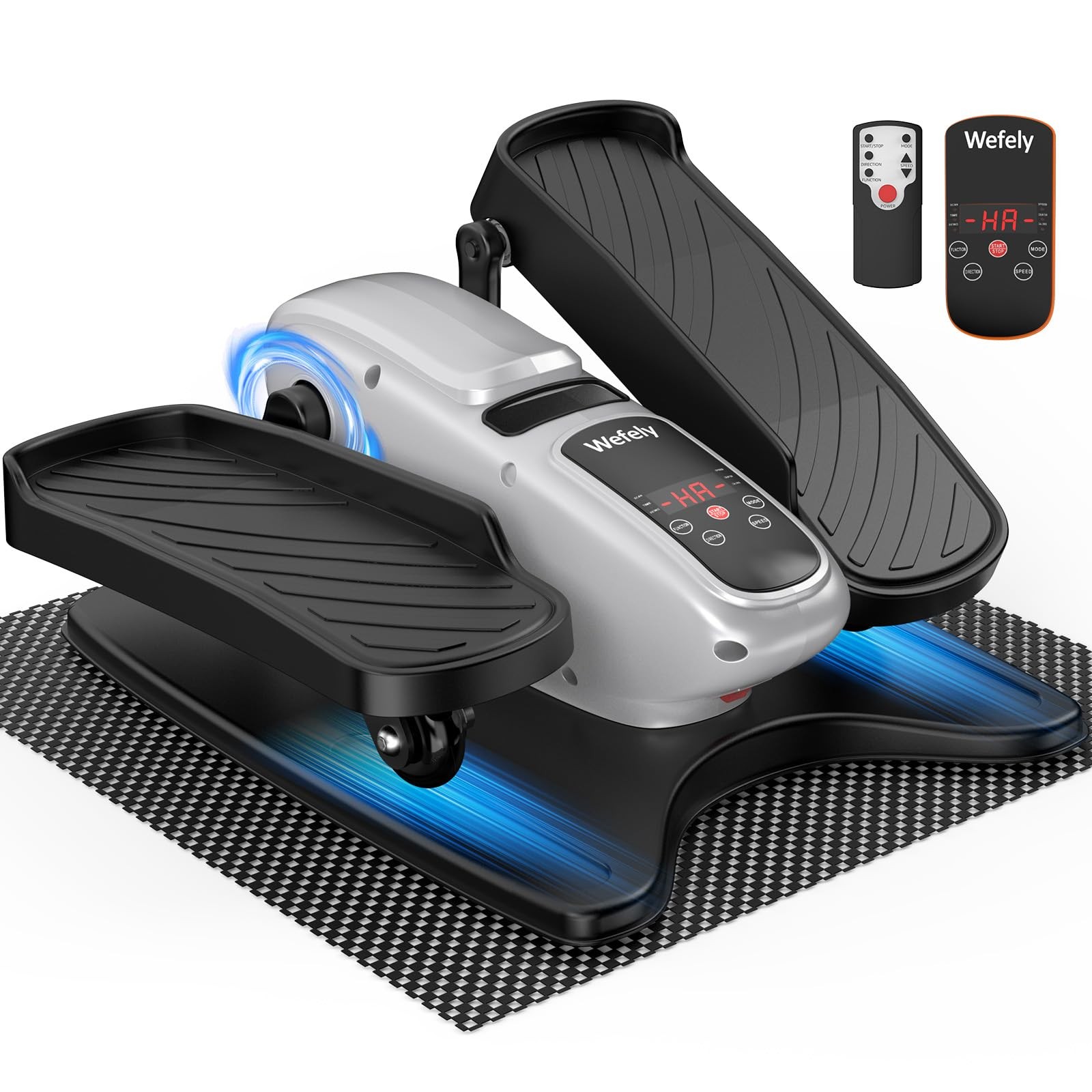 Wefely Under Desk Elliptical Machine,Leg Exerciser While Sitting for Seniors ...