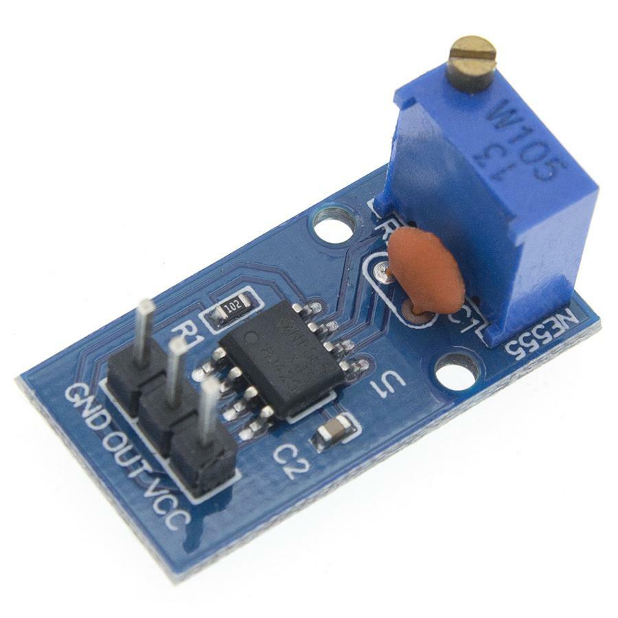 NE555 Duty Cycle Pulse Frequency Adjustable Square Wave Generator Module