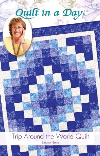 Trip Around the World Quilt Pattern by Quilt in a Day