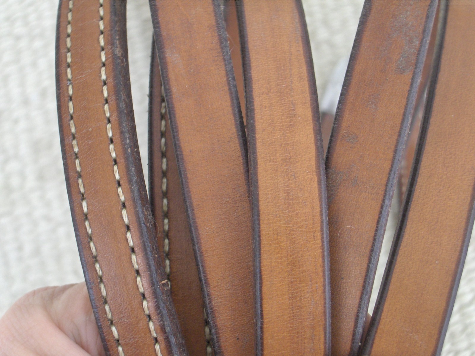 WESTERN SPLIT REINS with SILVER BUCKLES for HEADSTALL/BRIDLE