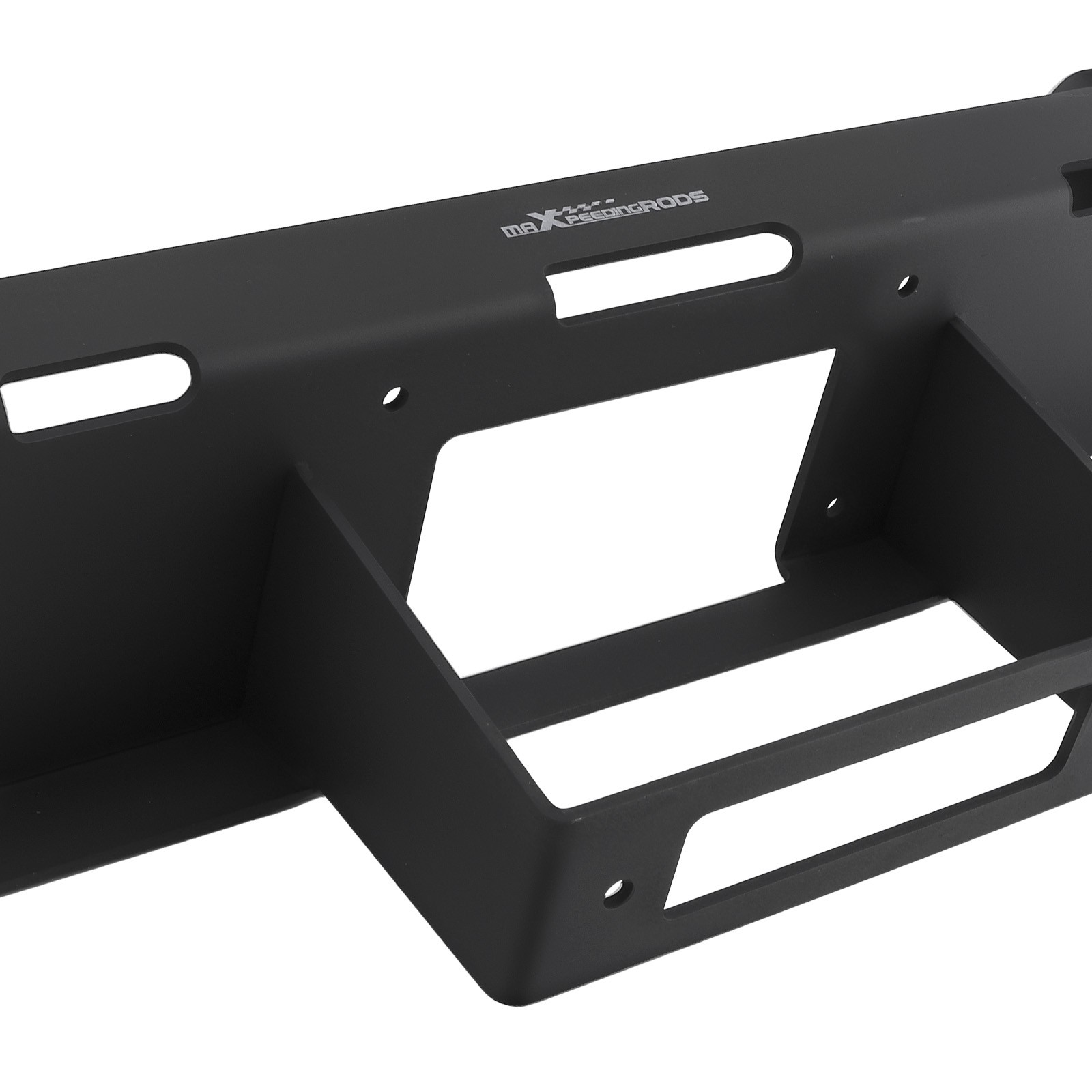 Black Winch Mounting Plate for GMC Sierra 1500 Silverado 1999-2007