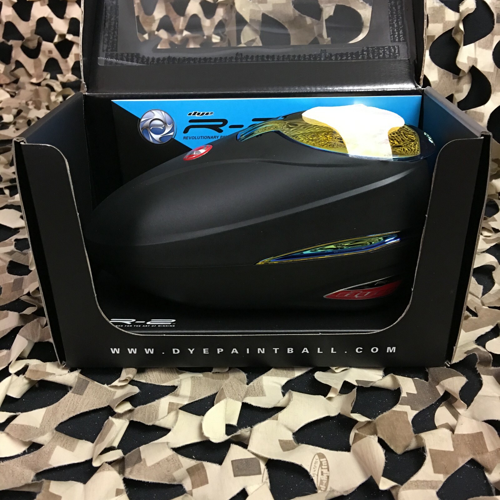 New Dye Rotor R2 Paintball Loader - Black/Fire