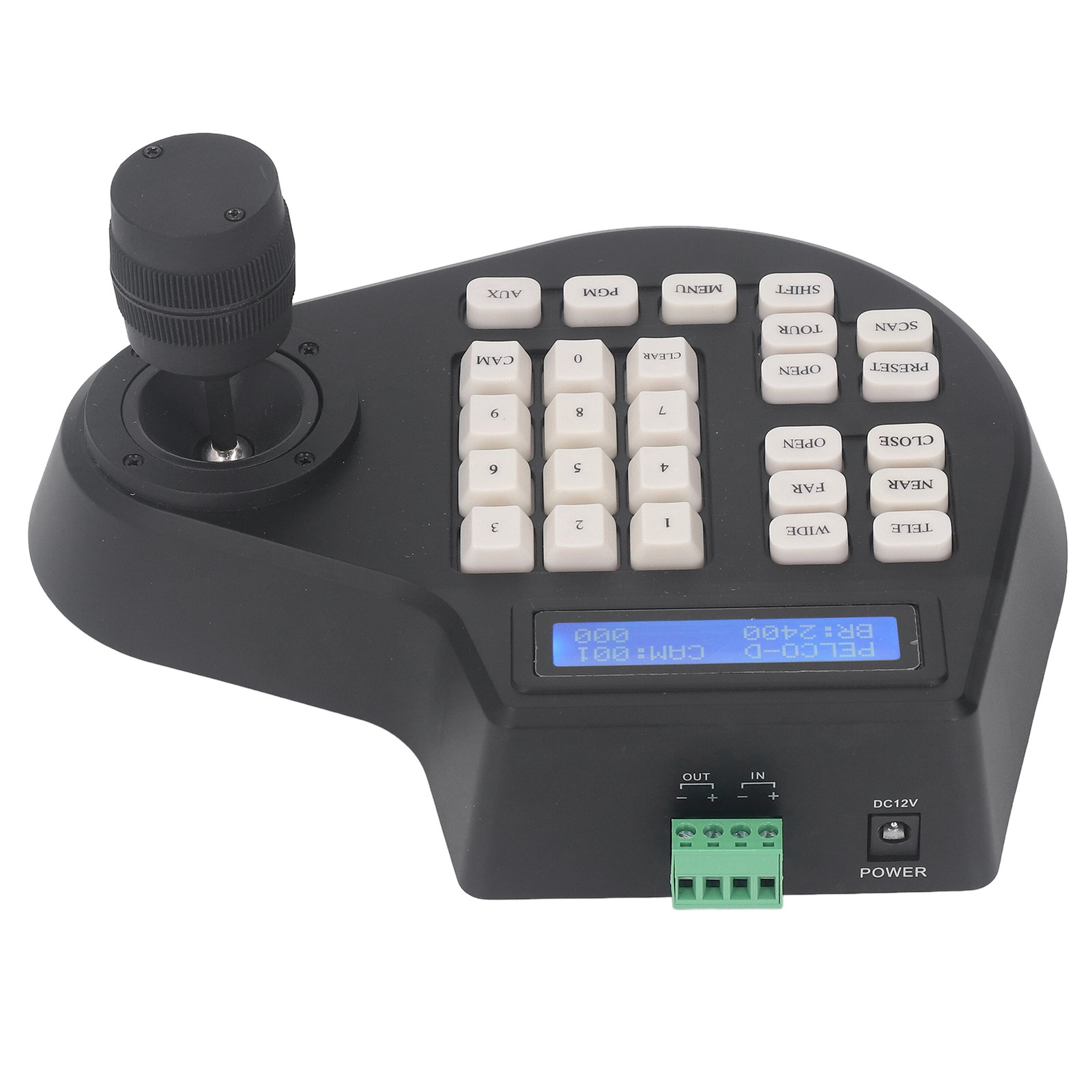 Pan Tilt Keyboard Controller Analog Coaxial Dome Camera Controller Tool Part