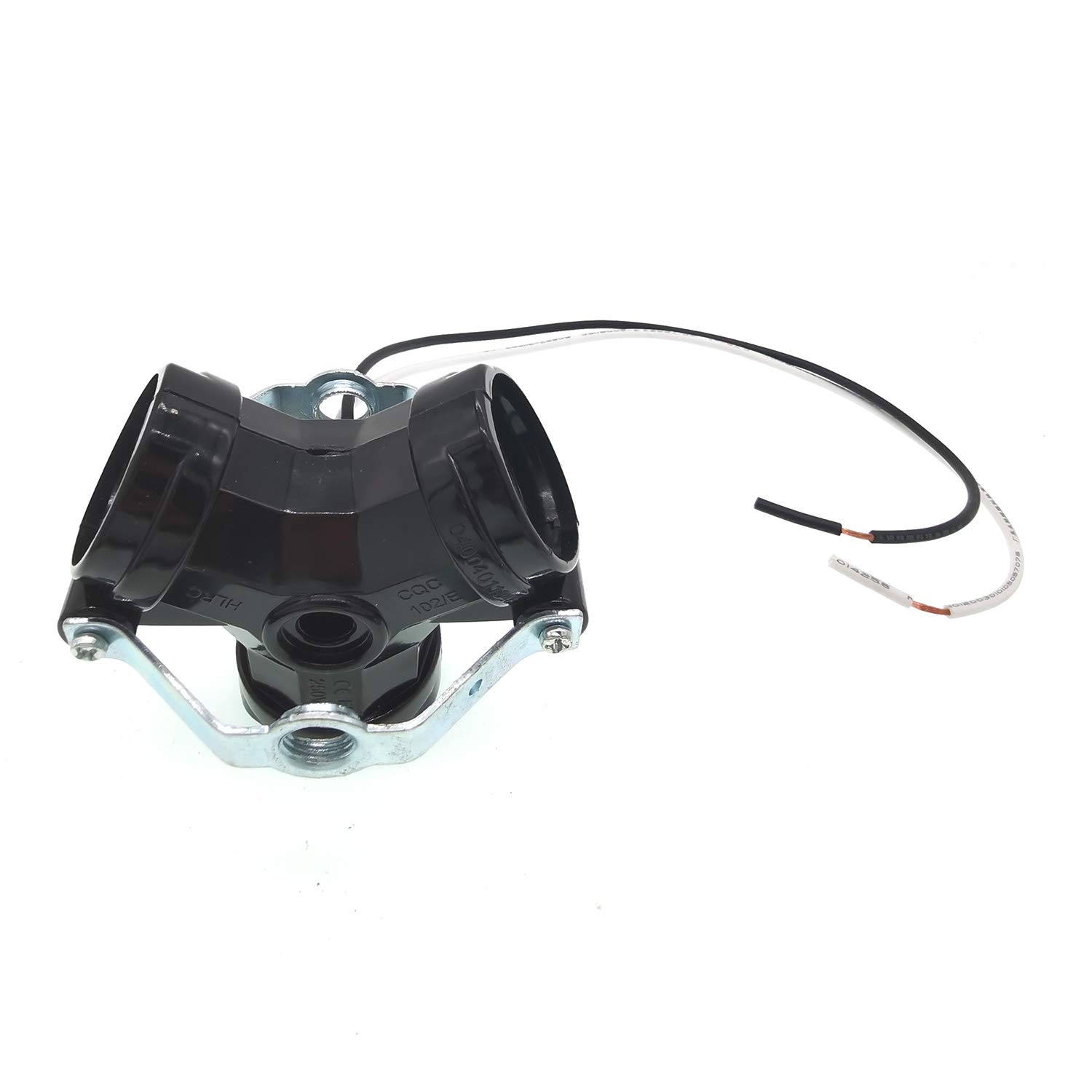 Medium Base 3 Light Cluster Socket,JNXQWE Phenolic Multi-Cluster black