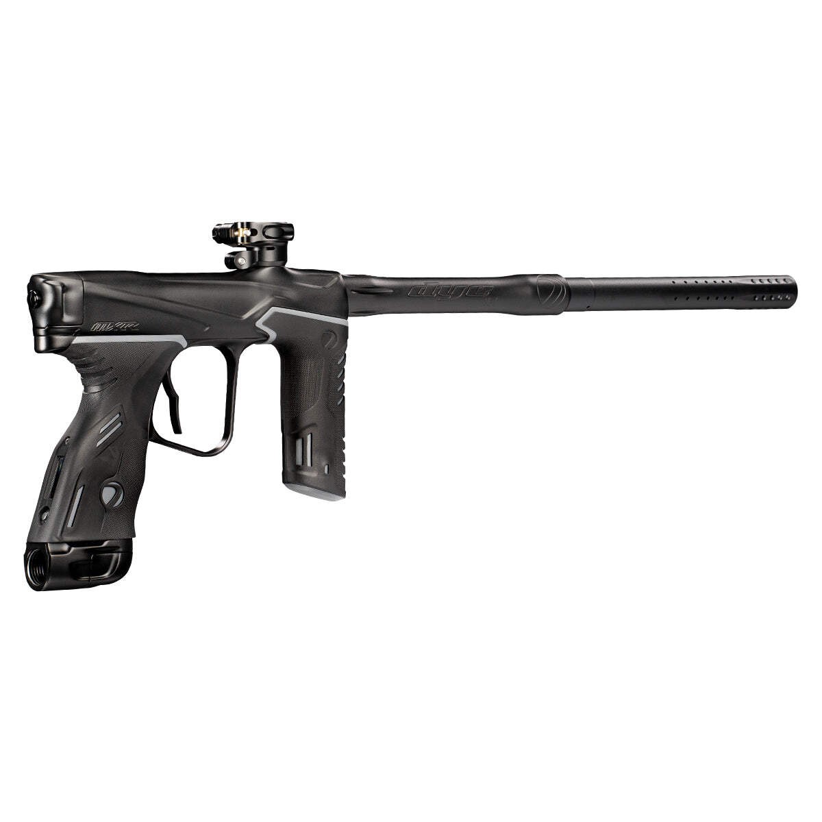 Dye MXR Paintball Marker - Darkness (Dust Black / Black)