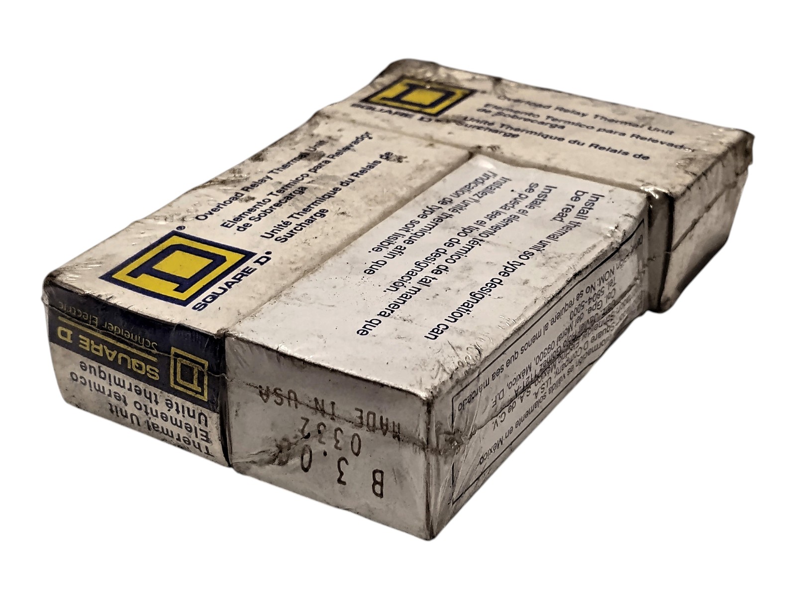Square D B3.00 Class 20 Thermal Unit for Overload Relay