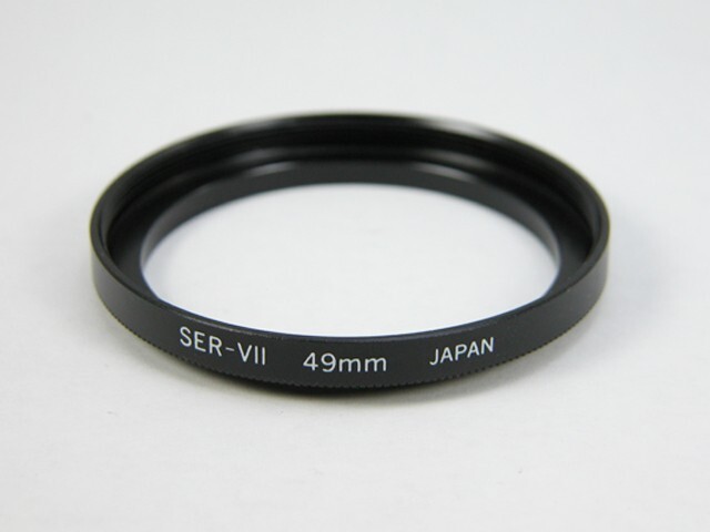 49MM To Series 7 METAL STEP-UP RING For Minolta Canon Nikon Pentax or Other Nice