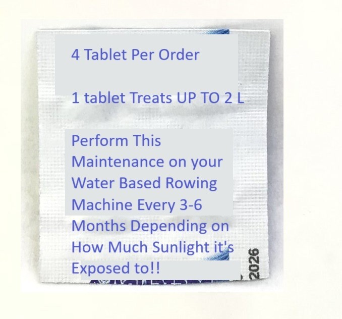 Life Fitness Rower Rowing Machine 10131 Water Treatment Tablets 0K106-10131-0000