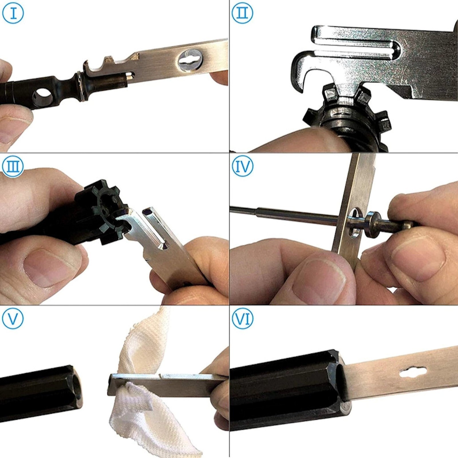 Carbon Multi-Tool Scraper - Ideal for Cleaning, Rebuilding, Maintenance