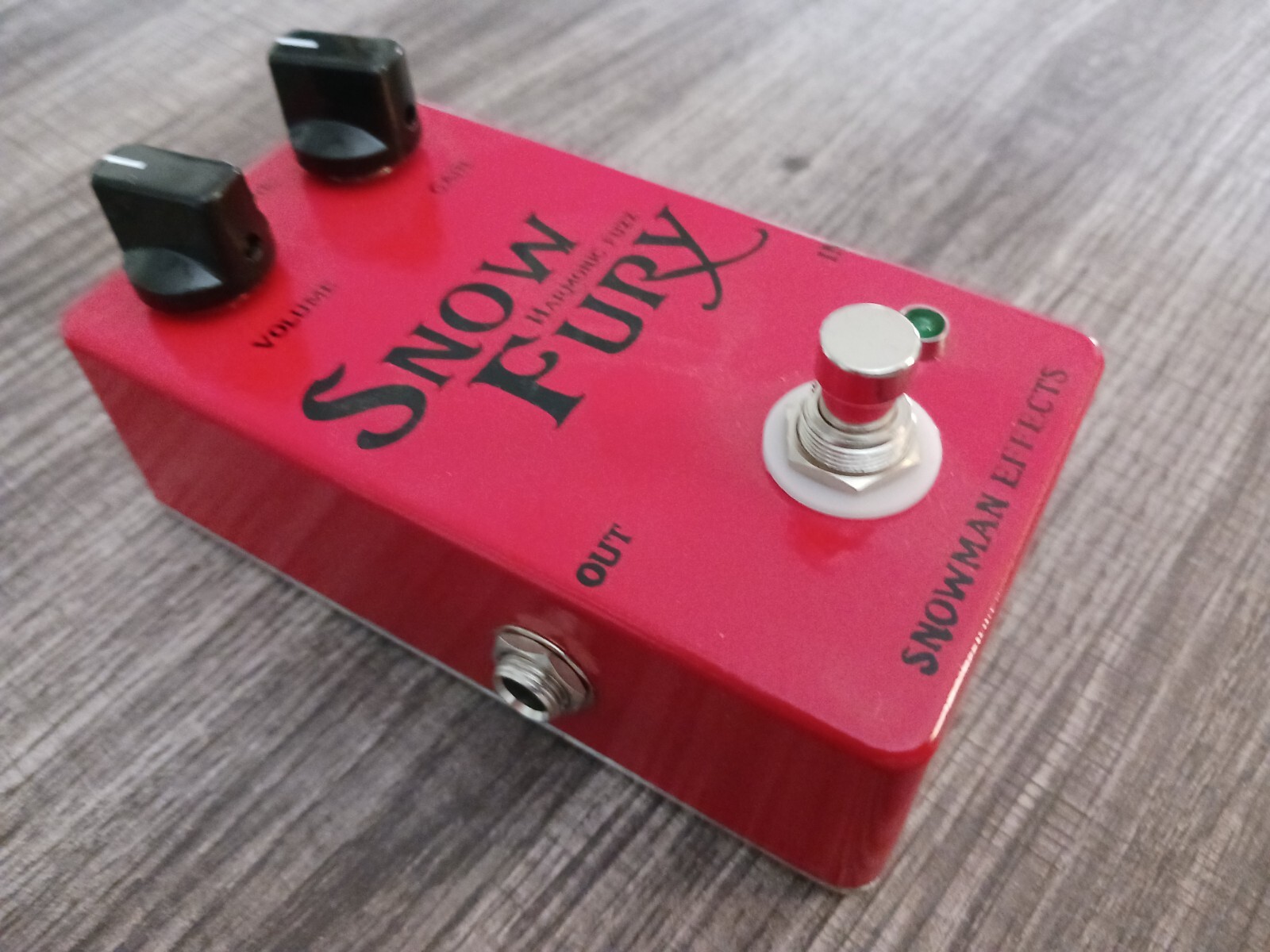Snowman Effect Snow Fury Harmonic Fuzz Pedal