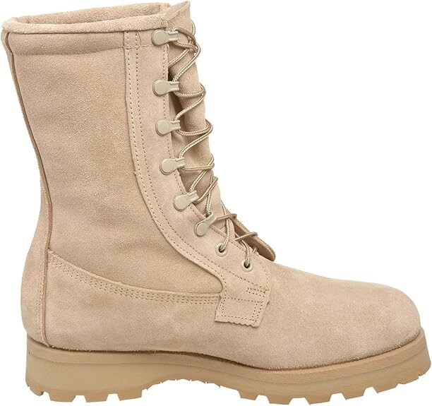 New BELLEVILLE Intermediate COLD / WET Boots W/ Inserts SIZE: 6.5 W Tan