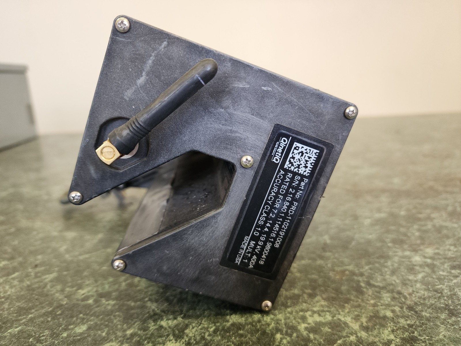 Untested QinetiQ LineWatch Medium Voltage 4 Sensor PRD-1102191008 - For Parts