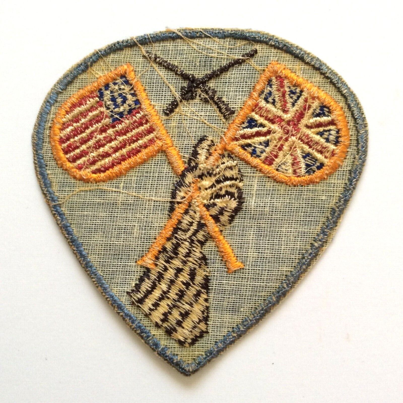Military Patch Special Forces US & UK Cooperation Patch Embroidered
