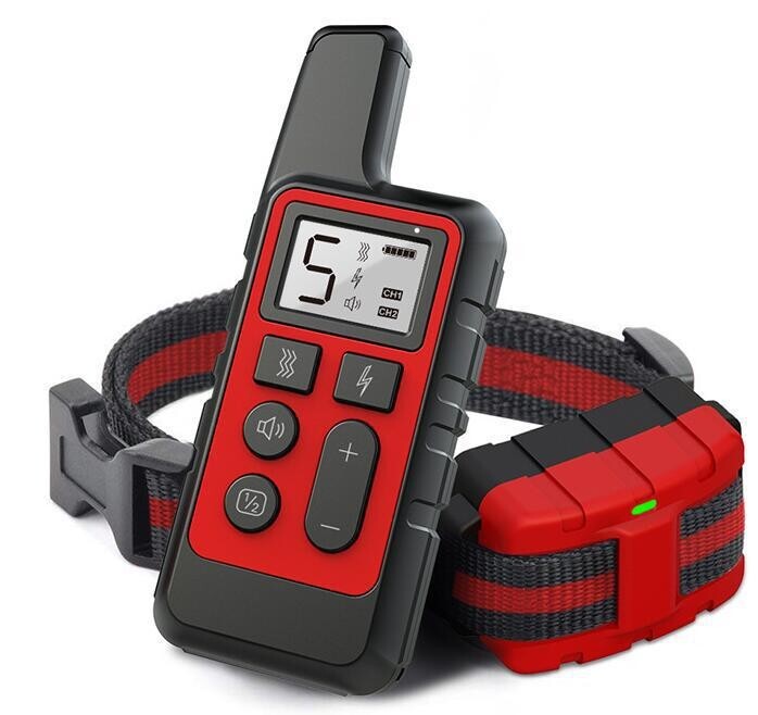 Dog Training Collar Pet Electric Shock Collar Waterproof with Remote For Dogs