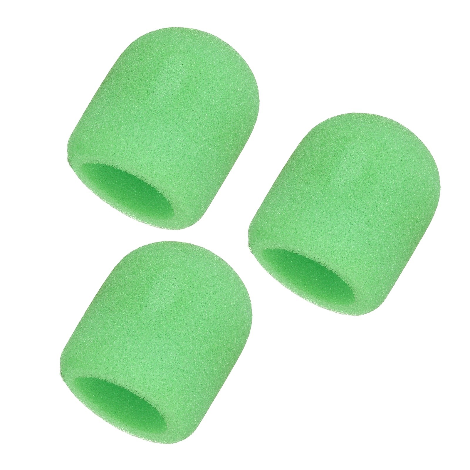 Microphone Cover, Sponge Foam Mic Cover, 3 Pack & 3" & Green