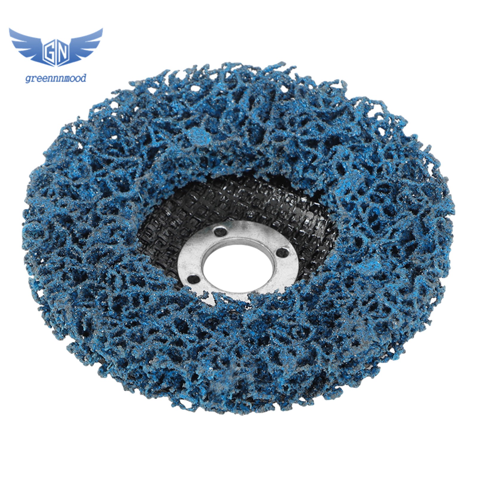 10Pcs 4" Paint Stripping Discs Multi Color Set for Metal Rust Angle Grinder