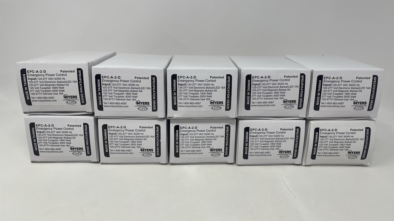 Myers’s EPC-A-2-D Emergency Power Control 120-277v New