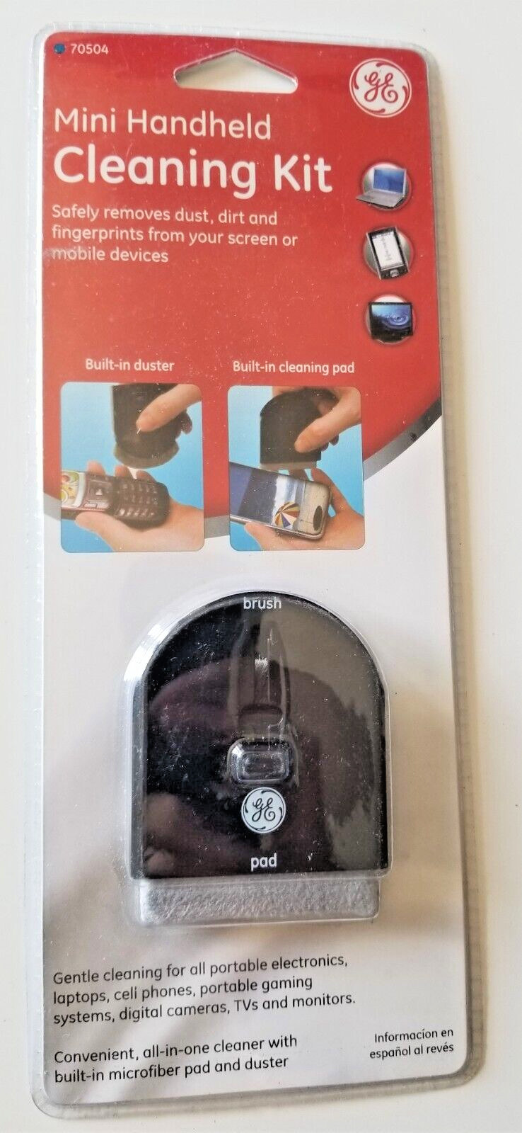 Brand NEW! Handheld Cellphone Cleaning Kit (Removes dust, dirt + fingerprints)