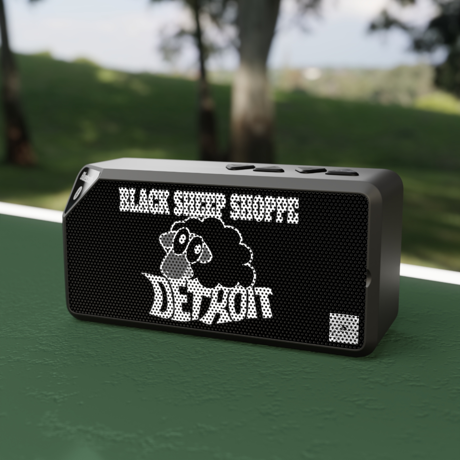 Black Sheep Shoppe Detroit Bluetooth Speaker
